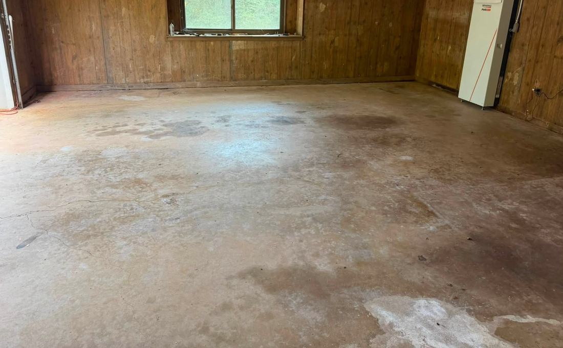 Same Bennington garage fully cleared after junk removal service